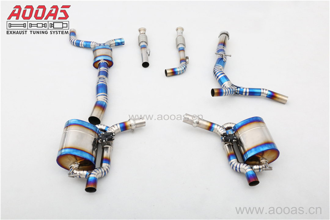Mercedes Benz C43 AMG Titanium / Valvetronic Catback System 